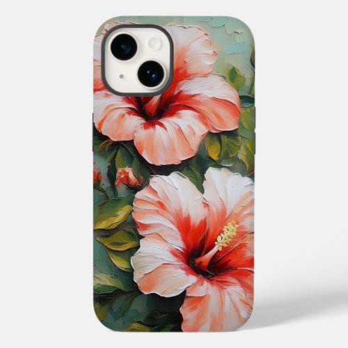 Vintage flowered phone case 