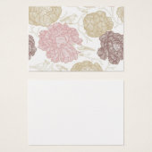 Vintage Flowers (Front & Back)