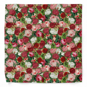 Vintage Flowers Bandana