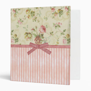 Vintage Flowers Binder