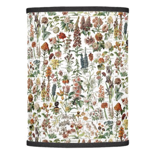 Vintage Flowers by Adolphe Millot Pattern Lamp Shade
