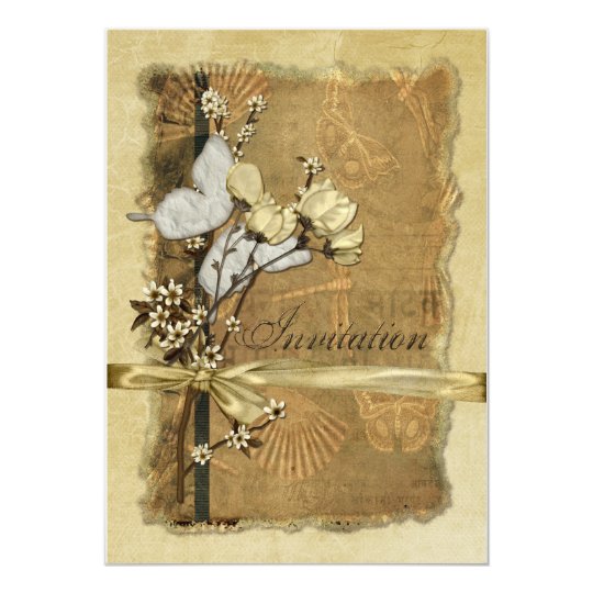 Vintage Flowers Card