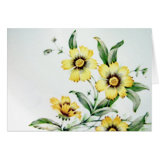 Vintage Flowers Cards (Front Horizontal)