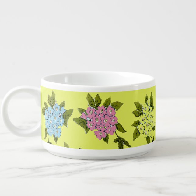Vintage Flowers Chili Bowl (Right)