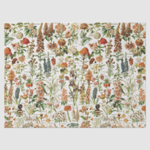 Vintage Flowers Collage Decoupage Tissue Paper
