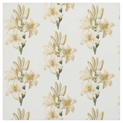 Vintage Flowers custom fabric 1 B