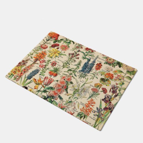 Vintage Flowers Doormat