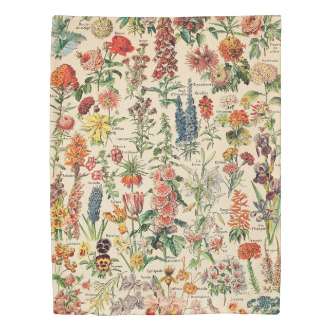 Vintage Flowers  Duvet Cover (Front)