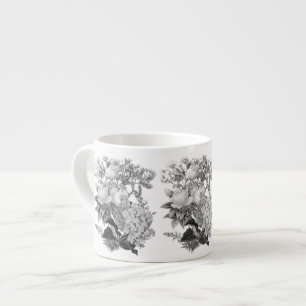 Vintage Flowers Espresso Cup
