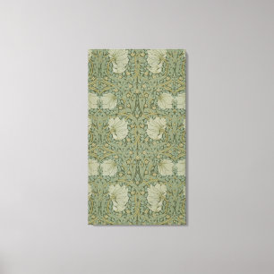 Vintage Flowers Floral William Morris Pimpernel Canvas Print