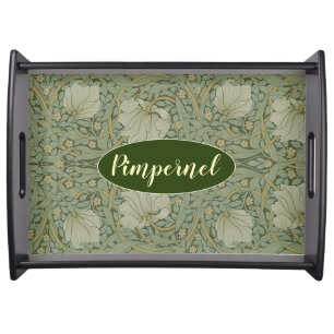 Vintage Flowers Floral William Morris Pimpernel Serving Tray