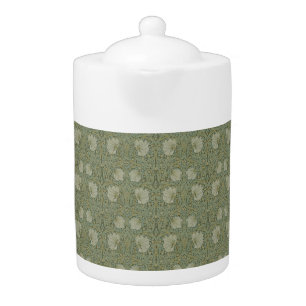 Vintage Flowers Floral William Morris Pimpernel Teapot