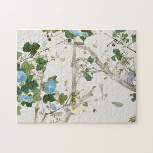 Vintage Flowers Illustration Jigsaw Puzzle