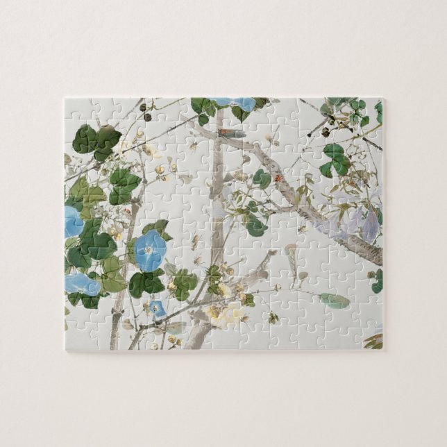 Vintage Flowers Illustration Jigsaw Puzzle (Horizontal)