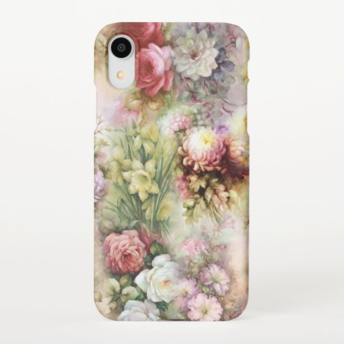 Vintage Flowers iPhone XR Case