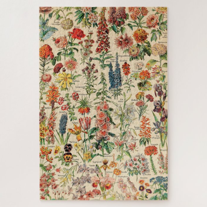flower jigsaw puzzle