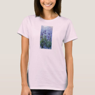 vintage flowers lilac-irises-1917 monet. T-Shirt