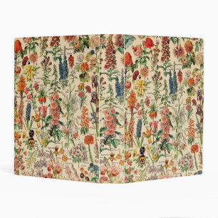 Vintage Flowers Mini Binder