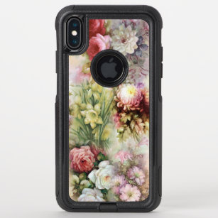 Vintage Flowers OtterBox Commuter iPhone XS Max Case