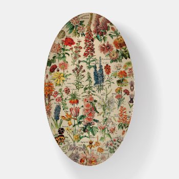 Vintage Flowers Paperweight by colorfulworld at Zazzle