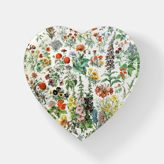 Vintage Flowers   Paperweight (Front)