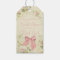 Vintage Flowers Peach Bow Bridal Shower