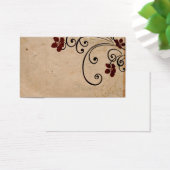 Vintage flowers Profile Card (Desk)
