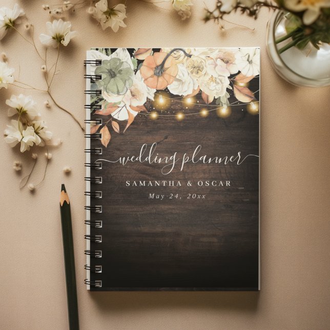 Vintage Flowers & Pumpkin Autumn  Planner (Creator Uploaded)