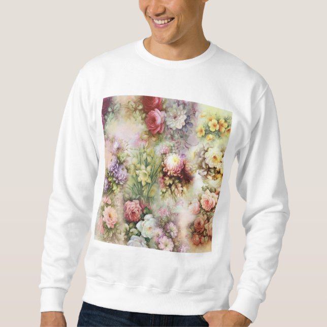 Vintage Flowers Sweatshirt (Front)