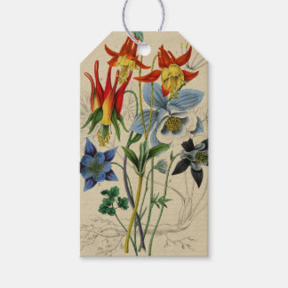 Vintage Flowers Tag