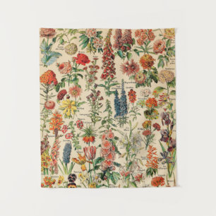 Vintage Flowers Tapestry