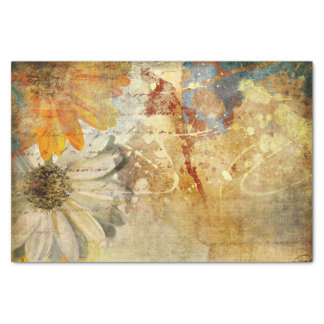 Vintage Flowers - Tissue Paper