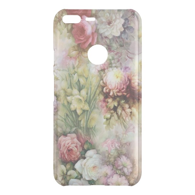 Vintage Flowers Uncommon Google Pixel XL Case (Back)