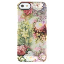Vintage Flowers Permafrost iPhone SE/5/5s Case