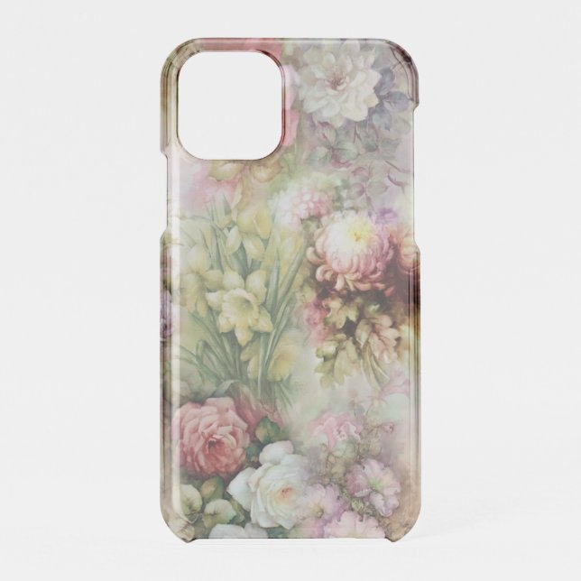 Vintage Flowers Uncommon iPhone Case (Back)