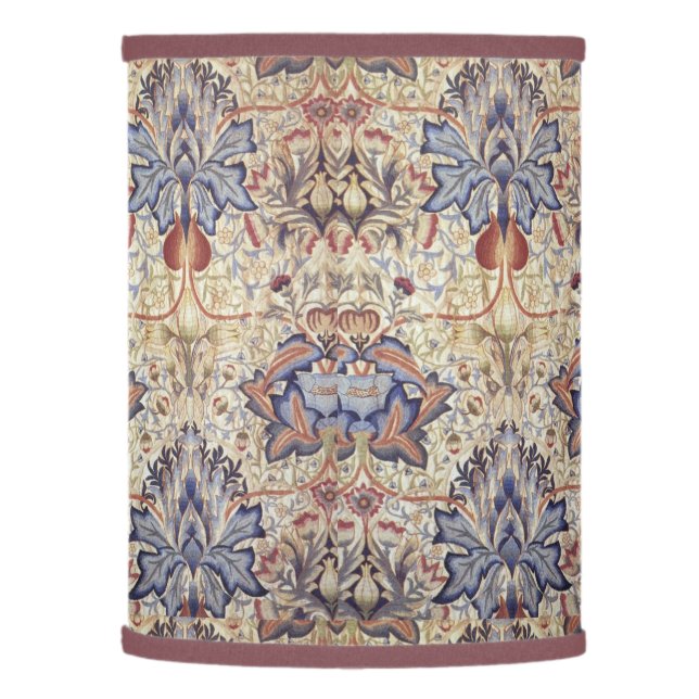 Vintage Flowers William Morris Artichoke        Lamp Shade (Left)