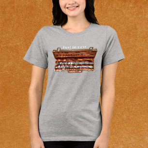 Vintage Flute Just in Case Photographic Tri-Blend Shirt