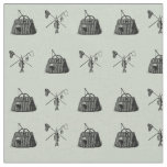 Vintage Fly Fishing Craft Fabric