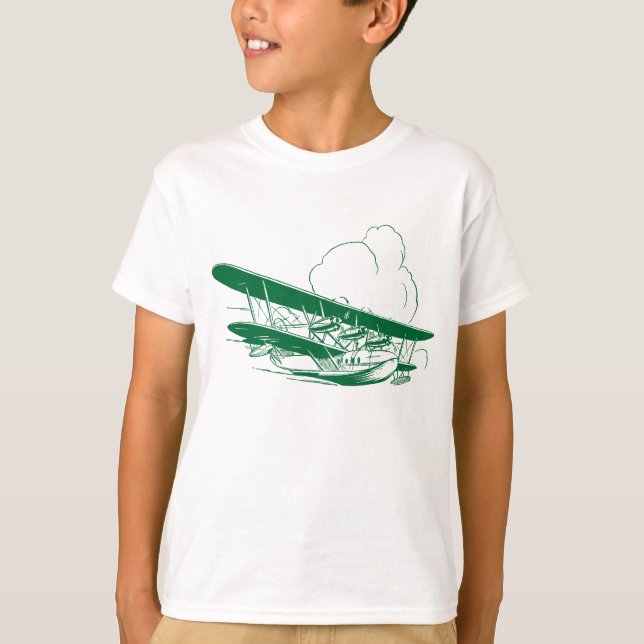 Vintage Flying Boat T-Shirt (Front)