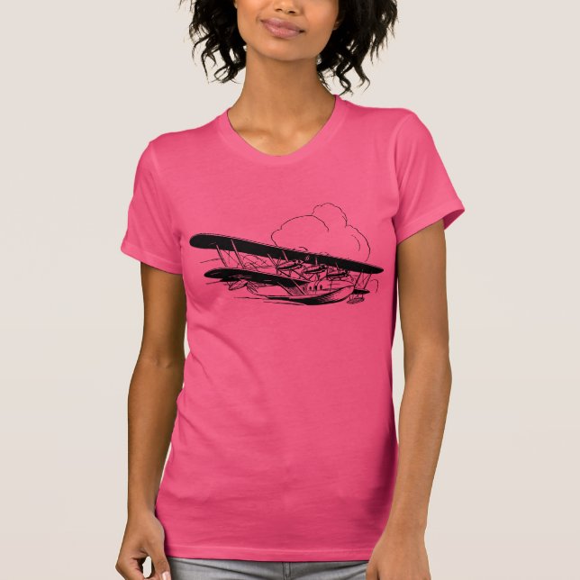 Vintage Flying Boat T-Shirt (Front)