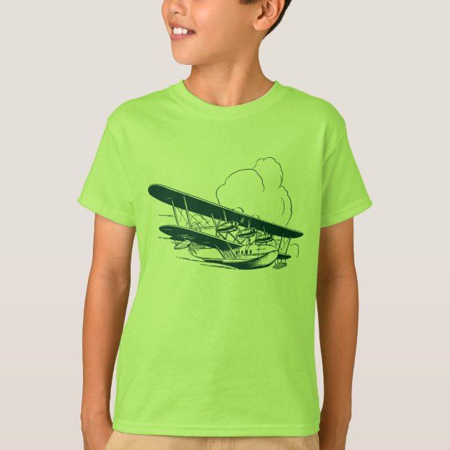Vintage Flying Boat T-Shirt (Front)