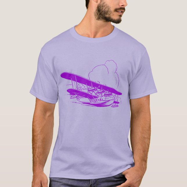 Vintage Flying Boat T-Shirt (Front)