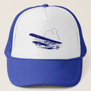 Vintage Flying Boat Trucker Hat