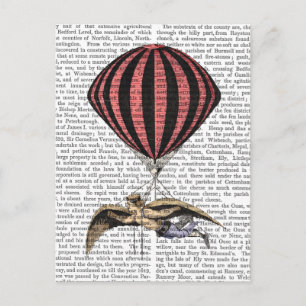 Vintage Flying Machine Postcard