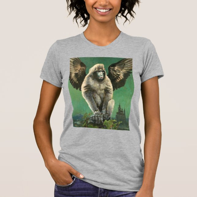 Vintage Flying Monkey Women's T-shirt (Front)