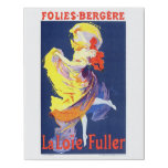 Vintage Folies - Bergere Featuring La Loie Fuller Faux Canvas Print at Zazzle