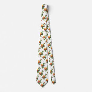 Vintage Food Fruit, Pomegranate by Redoute Neck Tie