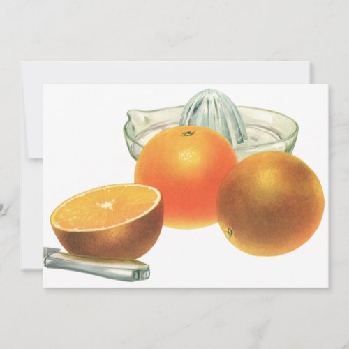 Vintage Food Fruit Ripe Oranges Juicer Breakfast