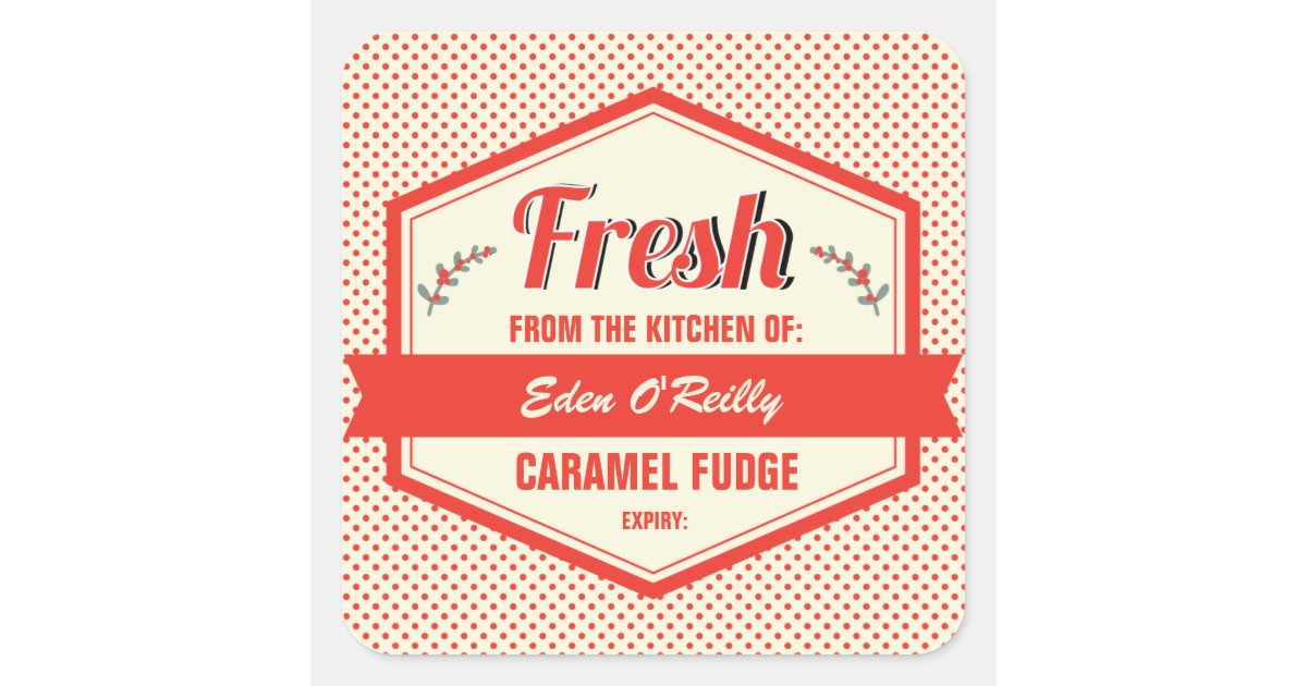 Vintage Food Gift Labels - Christmas | Zazzle.com