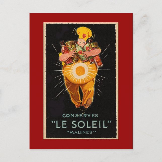 Vintage Food Postcard (Front)